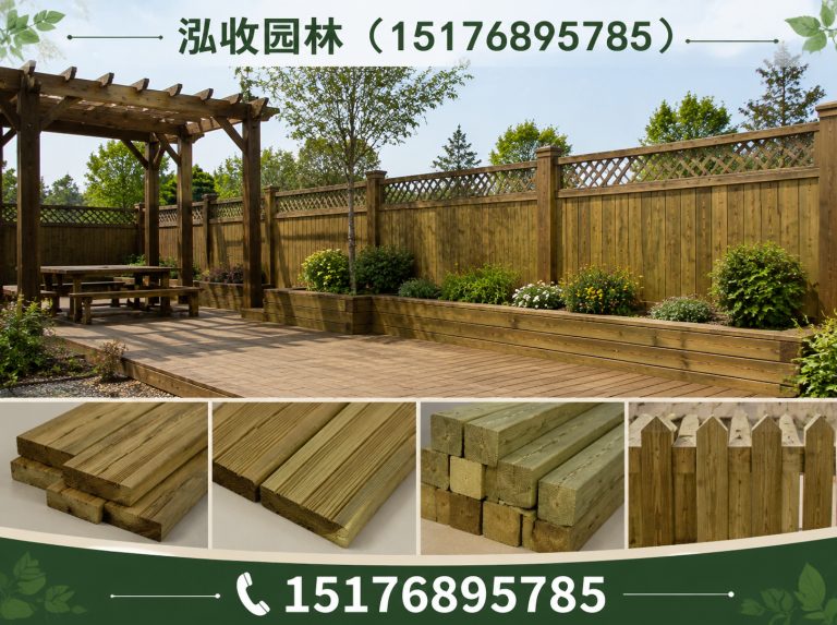 德宏防腐木展示图